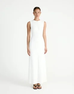 Cosmia Maxi Dress (Off White)*CHARCOAL Discount