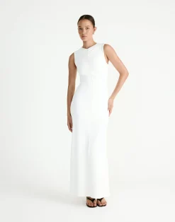 Cosmia Maxi Dress (Off White)*CHARCOAL Discount