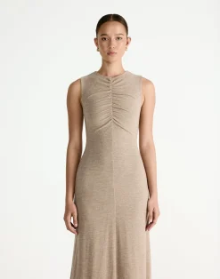 Cosmia Maxi Dress (Stone)*CHARCOAL New