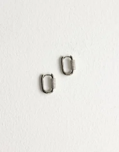 Covey Earrings (Silver)*CHARCOAL Best