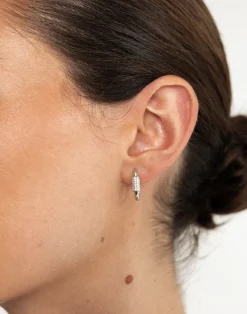 Covey Earrings (Silver)*CHARCOAL Best