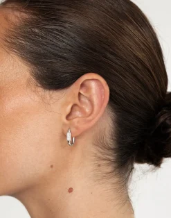 Covey Earrings (Silver)*CHARCOAL Discount