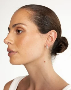Covey Earrings (Silver)*CHARCOAL Discount