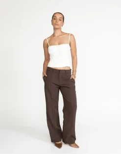 Crawford Pants (Chocolate)*CHARCOAL Online