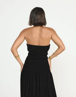 Daria Maxi Dress (Black)*CHARCOAL CLOTHING Best