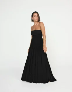Daria Maxi Dress (Black)*CHARCOAL CLOTHING Best