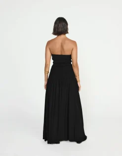Daria Maxi Dress (Black)*CHARCOAL CLOTHING Best