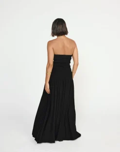Daria Maxi Dress (Black)*CHARCOAL CLOTHING Best