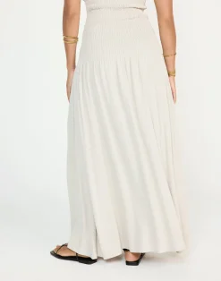 Daria Maxi Dress (Latte)*CHARCOAL CLOTHING New