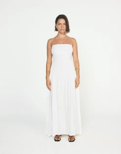 Daria Maxi Dress (White)*CHARCOAL CLOTHING Fashion