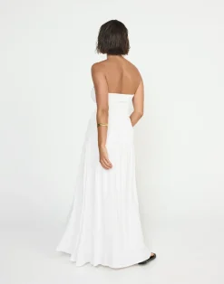 Daria Maxi Dress (White)*CHARCOAL CLOTHING Fashion