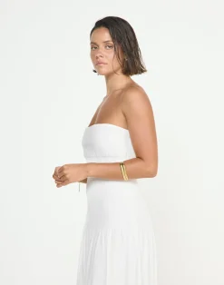 Daria Maxi Dress (White)*CHARCOAL CLOTHING Fashion