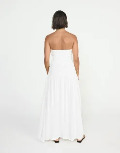 Daria Maxi Dress (White)*CHARCOAL CLOTHING Fashion