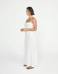 Daria Maxi Dress (White)*CHARCOAL CLOTHING Fashion