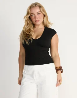 Deka Top (Black)*CHARCOAL CLOTHING Clearance
