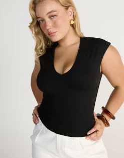 Deka Top (Black)*CHARCOAL CLOTHING Clearance