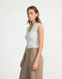 Deka Top (Grey Marle)*CHARCOAL CLOTHING Hot