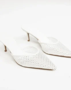Dez Heels (White Mesh-Diamante) - By*Billini Fashion