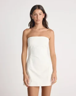 Diara Mini Dress (Oat)*CHARCOAL CLOTHING New