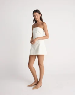 Diara Mini Dress (Oat)*CHARCOAL CLOTHING New