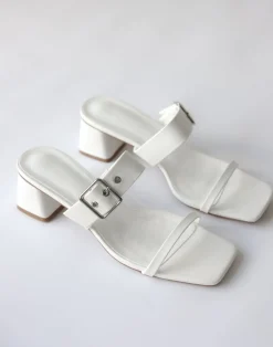 Dinah Heels (White) - By*Billini New