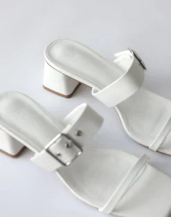 Dinah Heels (White) - By*Billini New