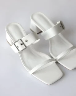 Dinah Heels (White) - By*Billini New