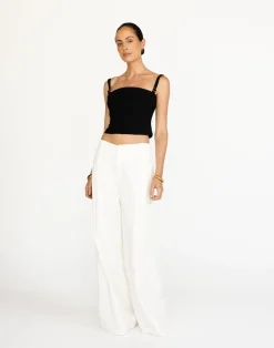 Dominique Top (Black)*CHARCOAL Discount
