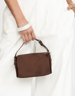 Donna Handle Bag (Espresso Satin) - By*Billini Outlet
