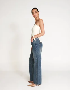 Easton Jeans (Faded Mid Wash)*CHARCOAL Clearance