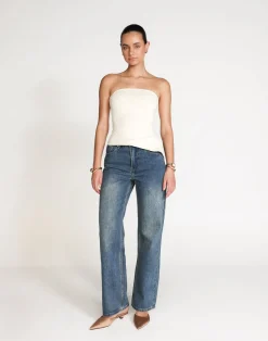 Easton Jeans (Faded Mid Wash)*CHARCOAL Clearance