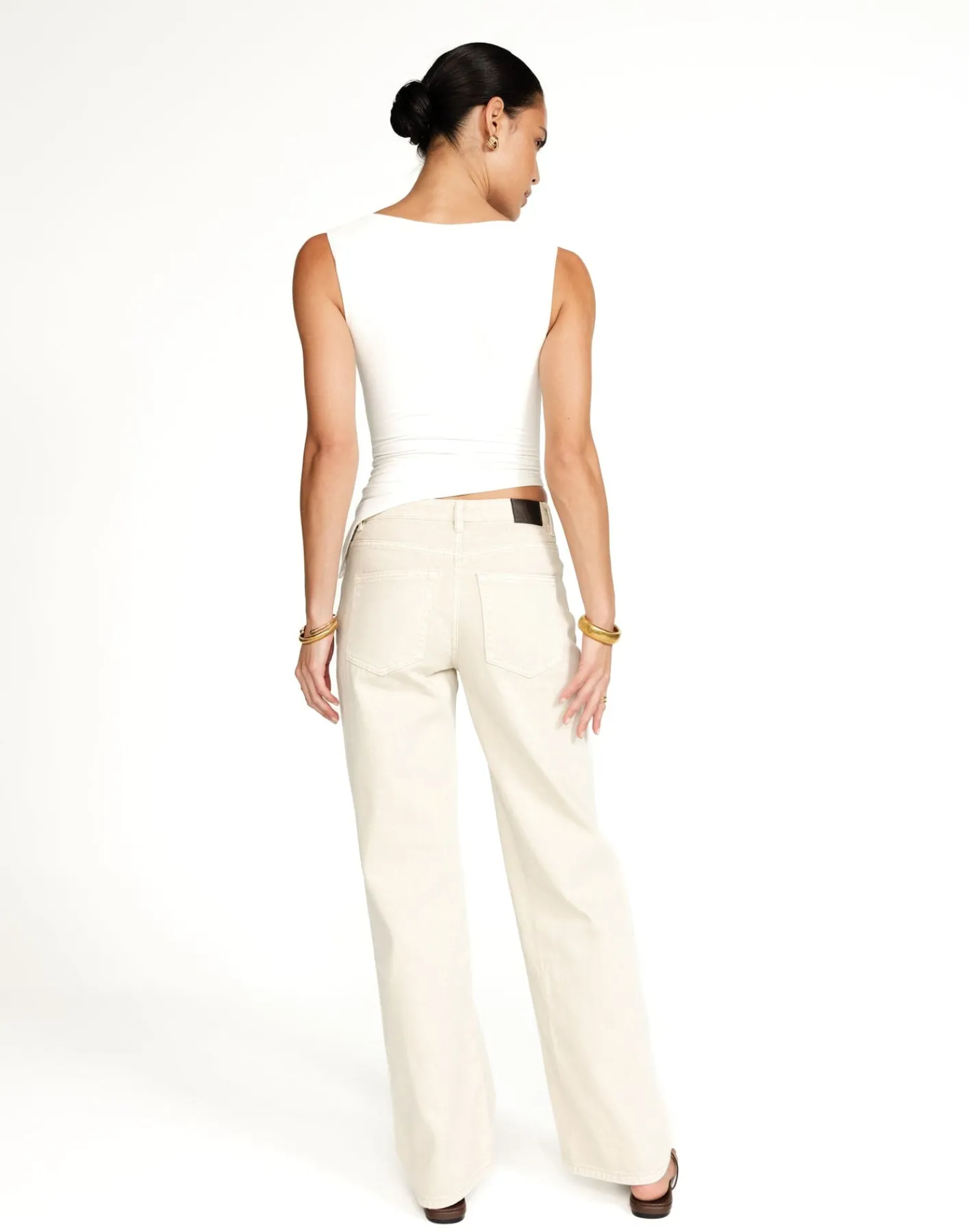 Easton Jeans (Latte)*CHARCOAL Sale