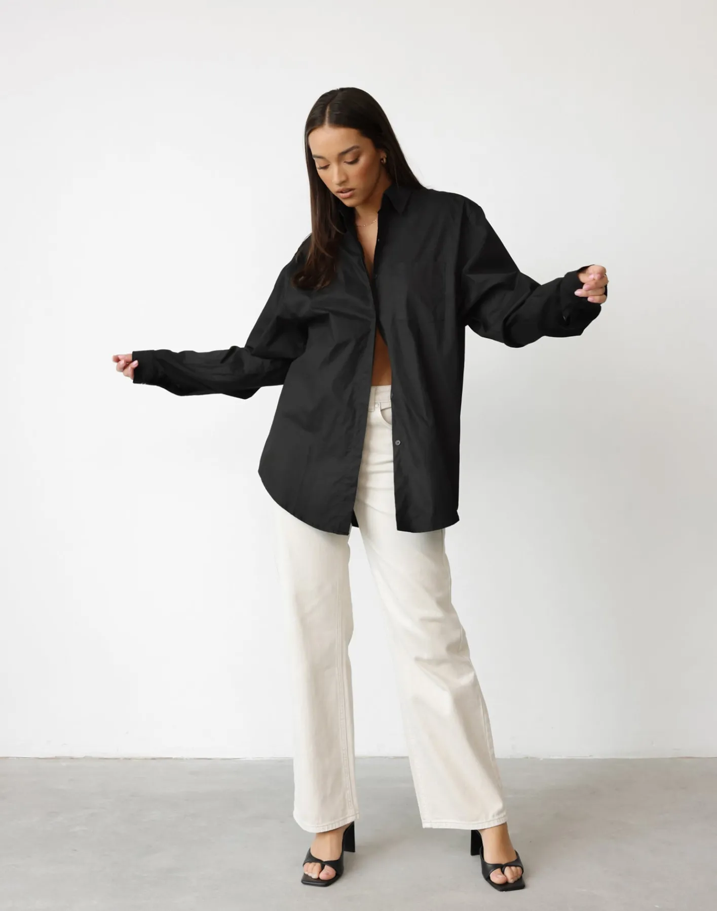 Easton Jeans (Latte)*CHARCOAL Sale