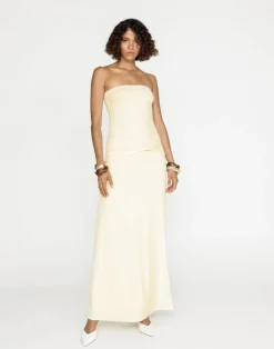 Edela Maxi Dress (Butter)*CHARCOAL Best