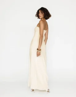 Edela Maxi Dress (Butter)*CHARCOAL Best