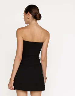 Edela Mini Dress (Black)*CHARCOAL Best