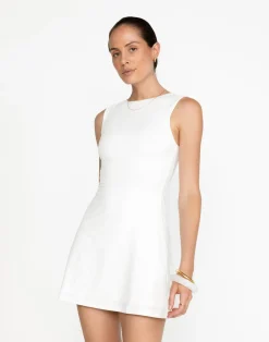 Edwards Mini Dress (White)*CHARCOAL Sale