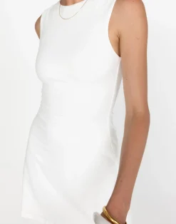 Edwards Mini Dress (White)*CHARCOAL Sale