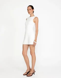 Edwards Mini Dress (White)*CHARCOAL Sale