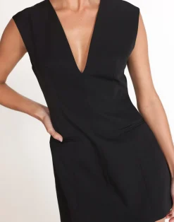 Eileen Mini Dress (Black)*CHARCOAL Best