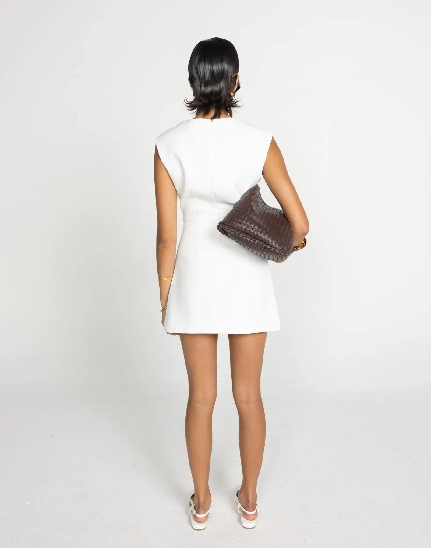 Eileen Mini Dress (White)*CHARCOAL CLOTHING Hot