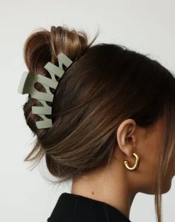 Ela Hair Clip (Meadow)*CHARCOAL New