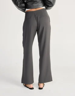 Elara Pants - Petite (Slate)*CHARCOAL CLOTHING Discount