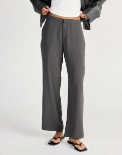 Elara Pants - Petite (Slate)*CHARCOAL CLOTHING Discount