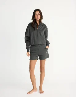 Elija Zip Hoodie (Slate)*CHARCOAL CLOTHING Hot