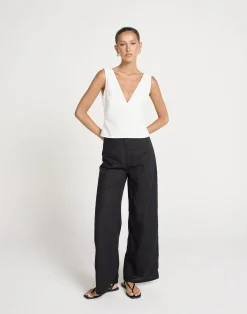 Elio Top (White)*CHARCOAL CLOTHING Hot