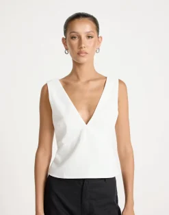 Elio Top (White)*CHARCOAL CLOTHING Hot
