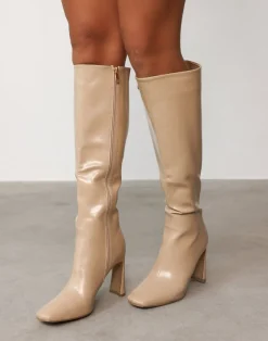 Elliana Boots (Sesame Shimmer) - By*Billini Fashion