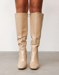 Elliana Boots (Sesame Shimmer) - By*Billini Fashion