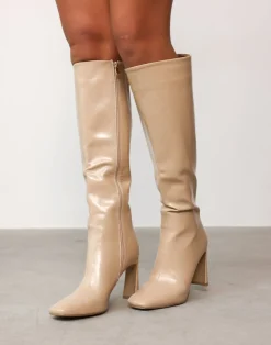 Elliana Boots (Sesame Shimmer) - By*Billini Fashion